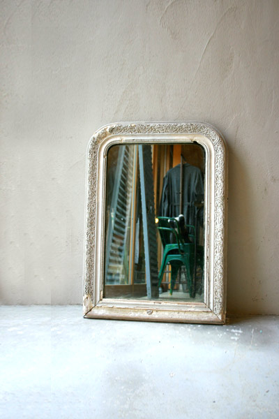 アンティーク　ミラー/ フランスアンティーク / ブロカント / brocante / 店舗什器