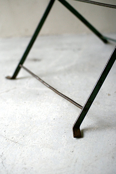 ガーデンチェア　折りたたみ/ フランスアンティーク / ブロカント / brocante / 店舗什器