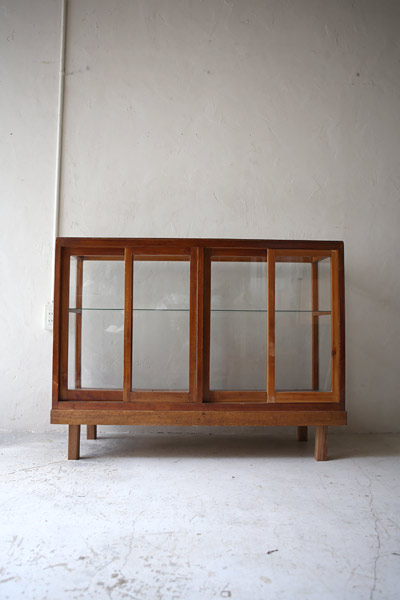 ガラスキャビネット/ フランスアンティーク / ブロカント / brocante / 店舗什器
