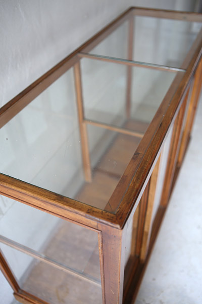 ガラスキャビネット/ フランスアンティーク / ブロカント / brocante / 店舗什器