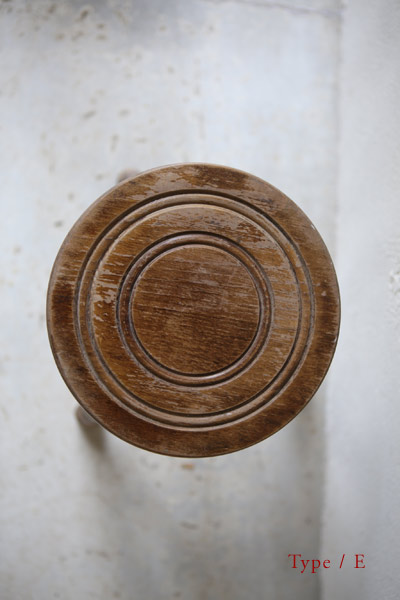 クラフトスツール　Stool 　無垢　/ フランスアンティーク / ブロカント / brocante / 店舗什器