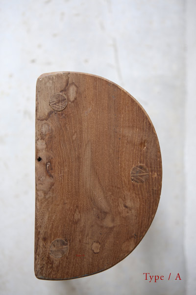 クラフトスツール　Stool 　無垢　/ フランスアンティーク / ブロカント / brocante / 店舗什器