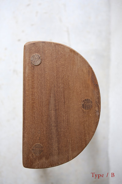 クラフトスツール　Stool 　無垢　/ フランスアンティーク / ブロカント / brocante / 店舗什器