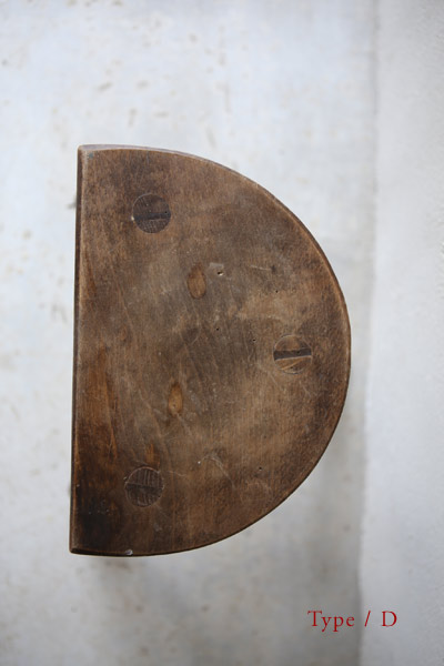 クラフトスツール　Stool 　無垢　/ フランスアンティーク / ブロカント / brocante / 店舗什器