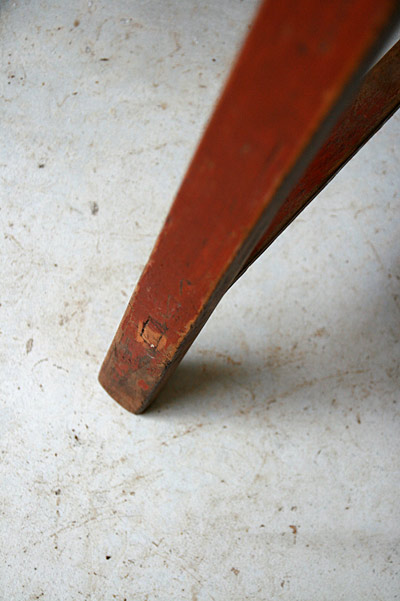 スツール　ウッド　 フランスアンティーク / ブロカント / brocante / 店舗什器