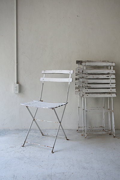 ガーデンチェア　 フランスアンティーク / ブロカント / brocante / 店舗什器
