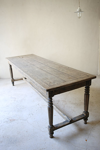 ディナーテーブル　 フランスアンティーク / ブロカント / brocante / 店舗什器