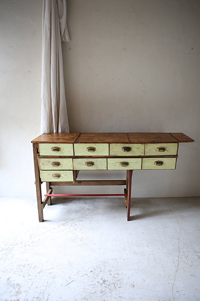 ドロワーキャビネット　 フランスアンティーク / ブロカント / brocante / 店舗什器
