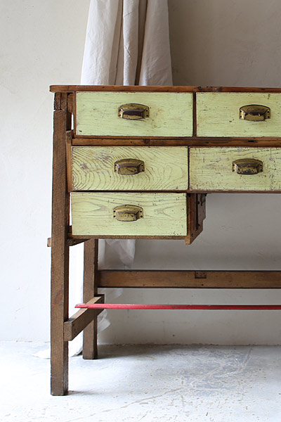 ドロワーキャビネット　 フランスアンティーク / ブロカント / brocante / 店舗什器