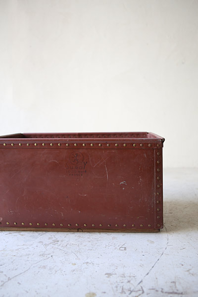 スチールガラスキャビネット　 フランスアンティーク / ブロカント / brocante / 店舗什器