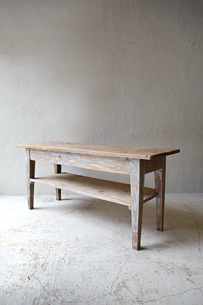 ワークテーブル　 フランスアンティーク / ブロカント / brocante / 店舗什器
