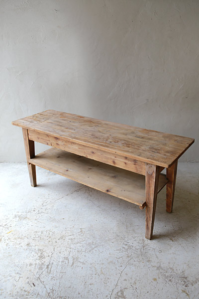ワークテーブル　 フランスアンティーク / ブロカント / brocante / 店舗什器