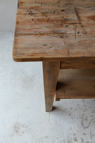 ワークテーブル　 フランスアンティーク / ブロカント / brocante / 店舗什器