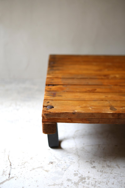 キャスターローテーブル　 フランスアンティーク / ブロカント / brocante / 店舗什器