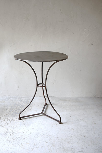 スチールテーブル フランスアンティーク / ブロカント / brocante / 店舗什器