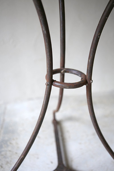 スチールテーブル フランスアンティーク / ブロカント / brocante / 店舗什器