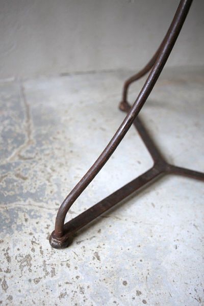 スチールテーブル フランスアンティーク / ブロカント / brocante / 店舗什器