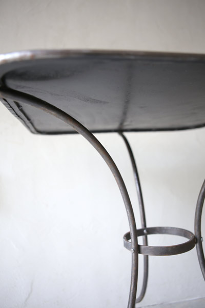 スチールテーブル フランスアンティーク / ブロカント / brocante / 店舗什器