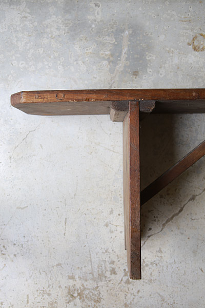 ベンチ　ロング　 フランスアンティーク / ブロカント / brocante / 店舗什器